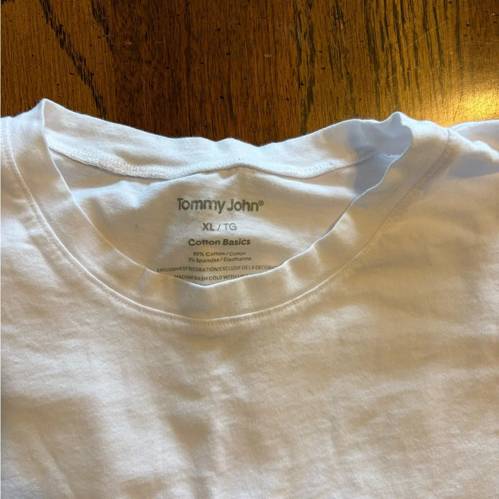Tommy John Classic White Tee - Picture 2 of 2